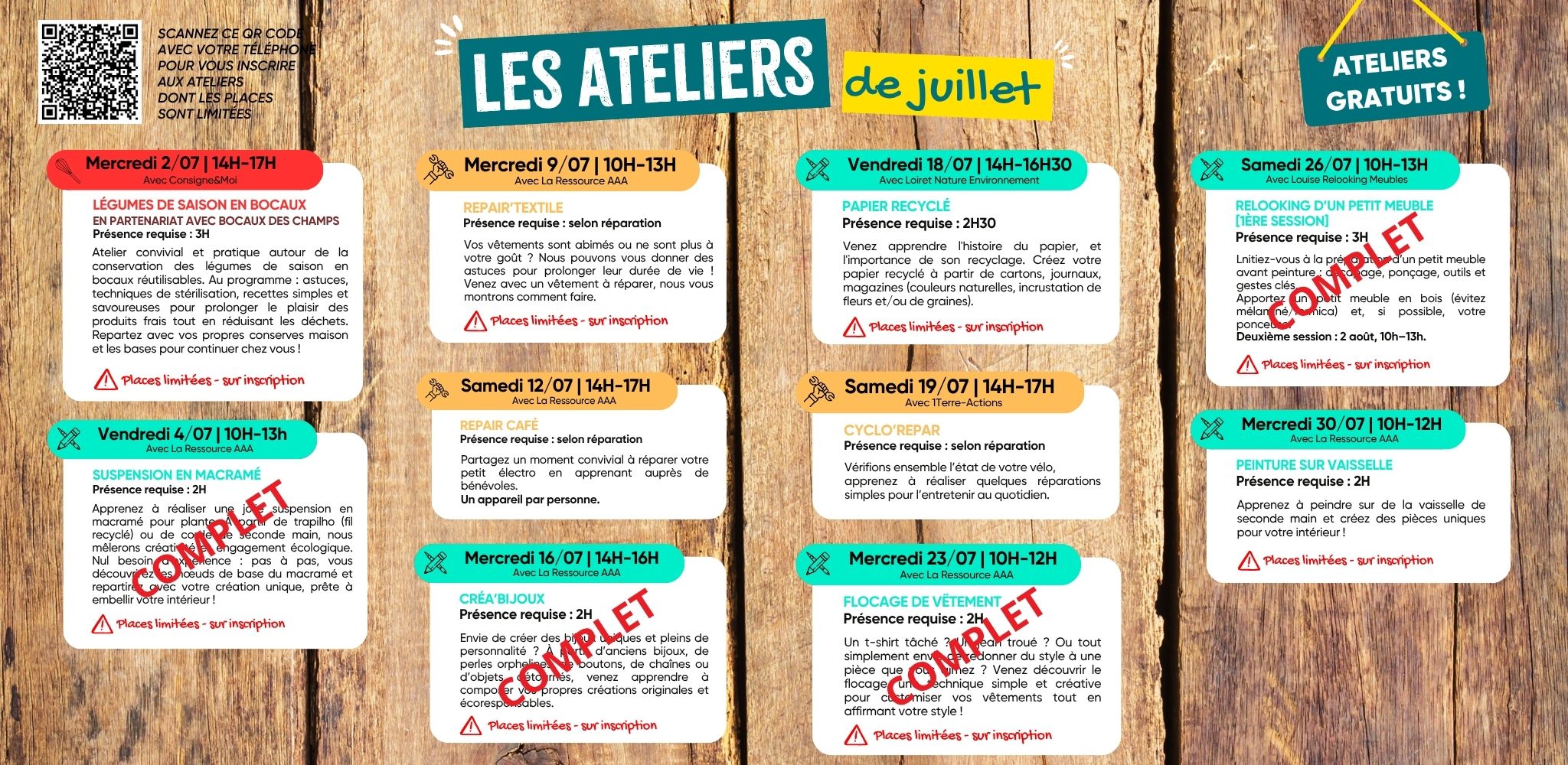 Programme de juillet (2)