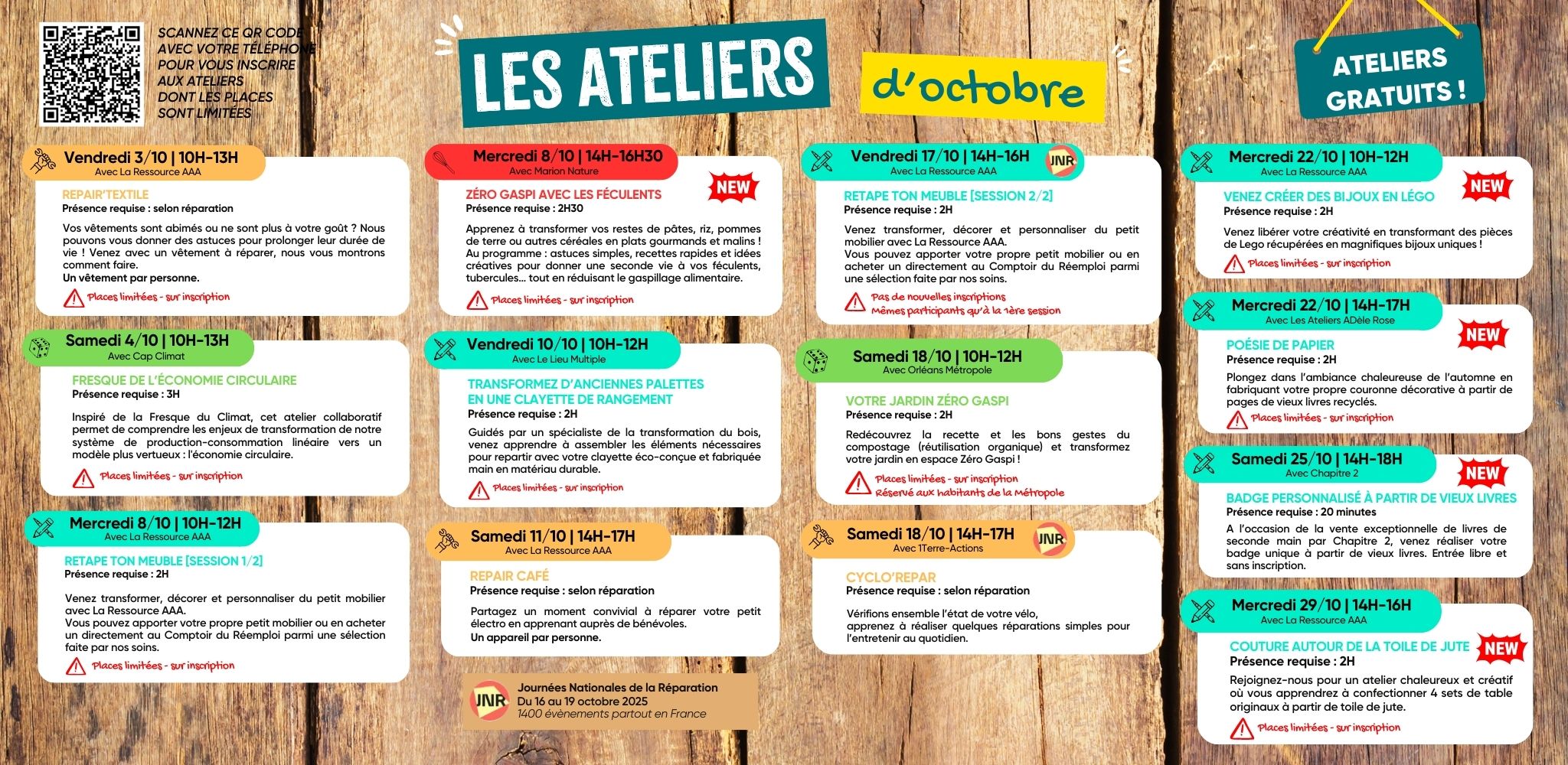 Programme d'octobre