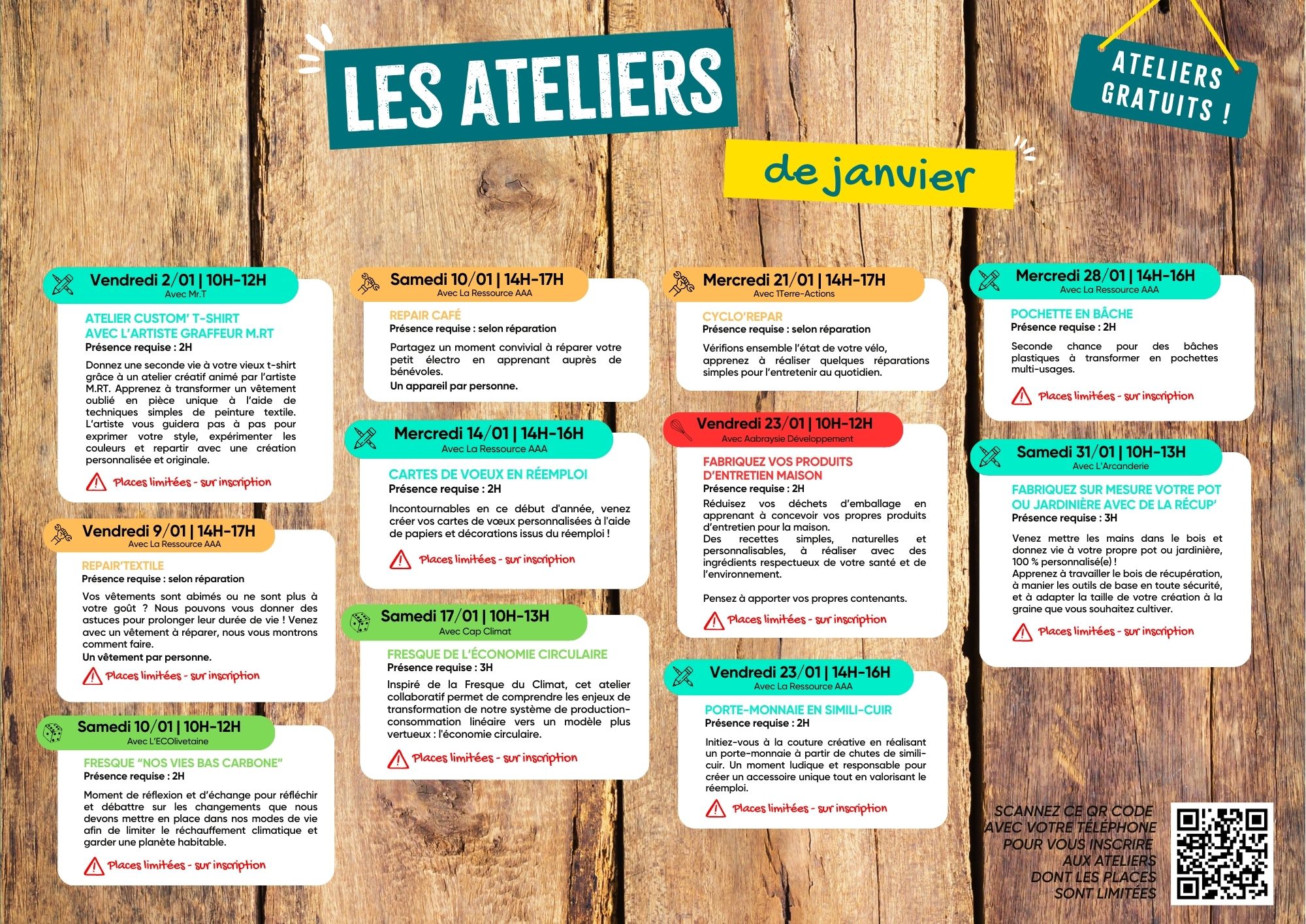 Programme de janvier